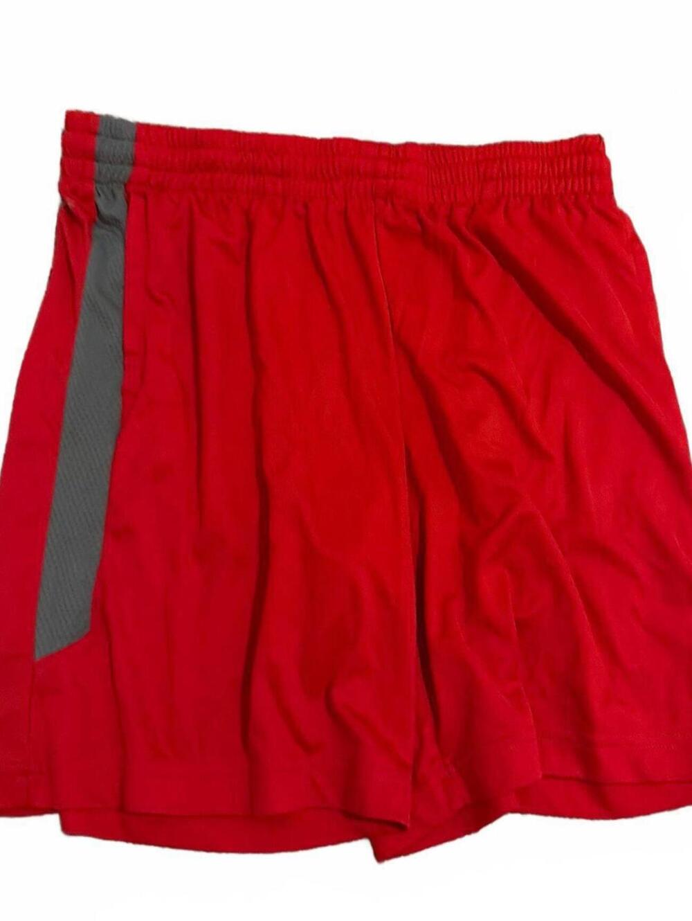 Tek Gear Boys Red Athletic Shorts Large Husky Dry Tek
